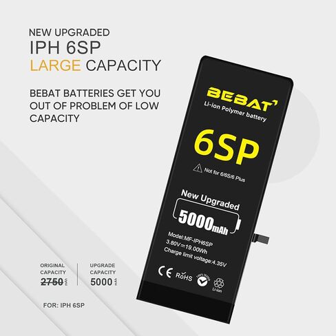 Replacement for iPhone Xs MAX Battery, 4500mAh High Capacity Li-ion Polymer Replacement Battery for Model A1921 A2101 A2102 A2104 with Professional Repair Tool Kits in Kuwait