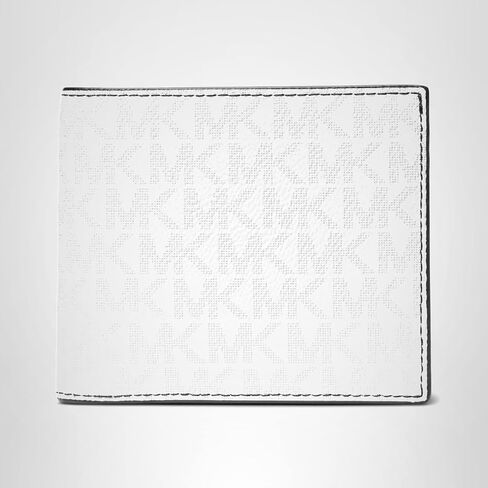 Michael Kors Men's Hudson Billfold With ID, Bright White, One Size in Saudi Arabia