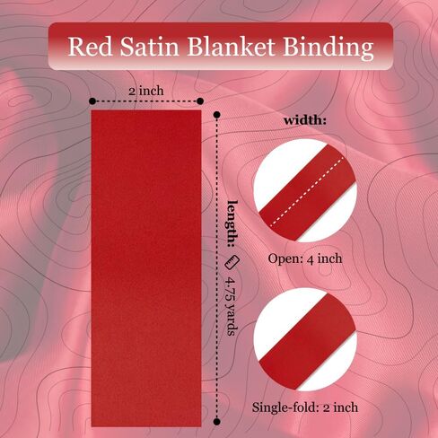 Light Grey Satin Blanket Binding 2 Inch x 4 3/4 Yards Single Fold Tape for Quilt Edging Grey Smooth Finish Easy to Sew On Durable Trim Material Ideal for Blanket Crafts DIY Projects Sewing in Saudi Arabia
