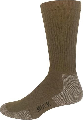 MUCK Boot Mens Merino Wool Lightweight Crew Socks 1 Pair Pack in Kuwait