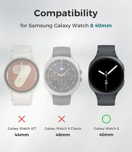 Goton Metal Case with Screen Protector for Galaxy Watch Ultra/Ultra 2 (2025) 47mm – 360° Full-Body Rugged Stainless Steel Bumper + Back Cover, Designed for Samsung Galaxy Watch 7/8 Ultra in Saudi Arabia