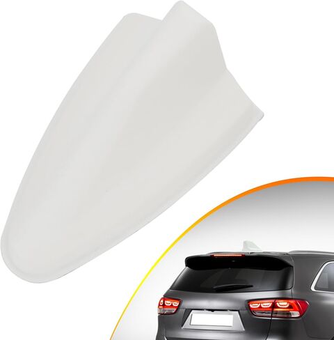Shark Fin Antenna for Kia Sorento 2016 2017 2018 GPS Antenna Repair Cover (White) in Saudi Arabia