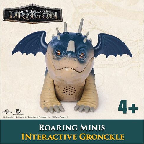 DreamWorks Dragons, How to Train Your Dragon, Roaring Minis Deadly Nadder, Interactive Dragon Toy with 25 Sounds, Kids Toys for Boys & Girls Ages 4 & up in Saudi Arabia