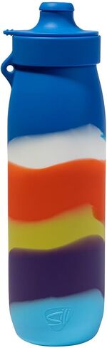 Silipint: 30oz Silicone Water Bottle, Unbreakable, Non-Toxic, Dishwasher Safe - Blizzard in Kuwait