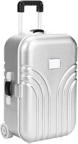 JTLB Baby Suitcase Toy Cute Plastic Rolling Suitcase Mini Luggage Box () in Saudi Arabia