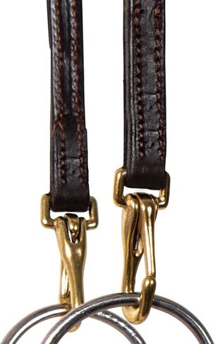 Victor Supreme Bob Hart Training Bridle for Horses | Efficient Tack Change | Double Stitched Browband and Cheeks | Ample Adjustment | Easy Adjust Throatlatch Bridle Leather in Saudi Arabia