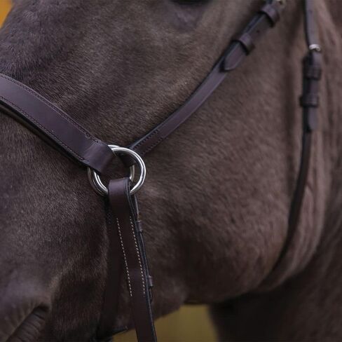 Schneiders Pinnacle Padded Bitless Bridle | Ideal for Sensitive Horses, Direct Rein & Nose Pressure, Premium European Leather, Stainless Steel Hardware | in Saudi Arabia