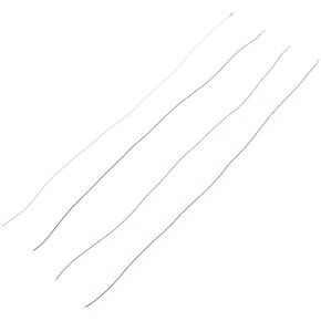 BESPORTBLE 4pcs Copper Stereo Headshell Wires for Phonograph Multi-use Replacement Wire for Record Players Insulated Easy to Install Cables in Kuwait