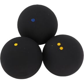 SUNGOOYUE Squash Ball, 3Pcs Rubber Squash Balls Combo Set with High Bounce for Beginners Professional Training Practice in Kuwait