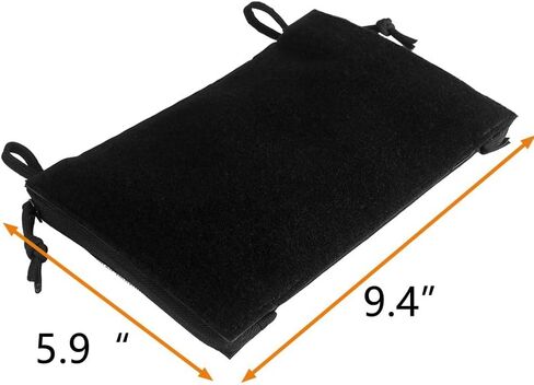 Concealed Admin Pouch Storage Pocket Admin Sleeve Expansion Pouch with Hook and Loop for Tactical Vest Carrier Chest Rig in Saudi Arabia