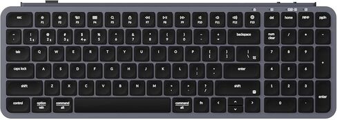 Keychron B2 Pro Ultra-Slim Wireless ZMK Custom Keyboard, 96% Layout Triple-Mode 2.4 G/Bluetooth 5.2/Wired Programmable, Lightweight Quiet Key with Numeric Keypad for Mac/Windows, Ivory White in Saudi Arabia