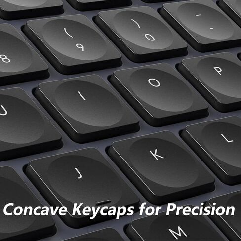 Keychron B2 Pro Ultra-Slim Wireless ZMK Custom Keyboard, 96% Layout Triple-Mode 2.4 G/Bluetooth 5.2/Wired Programmable, Lightweight Quiet Key with Numeric Keypad for Mac/Windows, Ivory White in Saudi Arabia