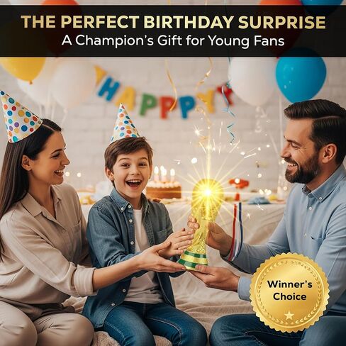 WC Trophy Replica, Premium Resin Trophy, Soccer Trophy for Kids, Birthday Gift Ideas for Soccer Fans, Memorable Collectible, Home & Desk Decorations in Saudi Arabia