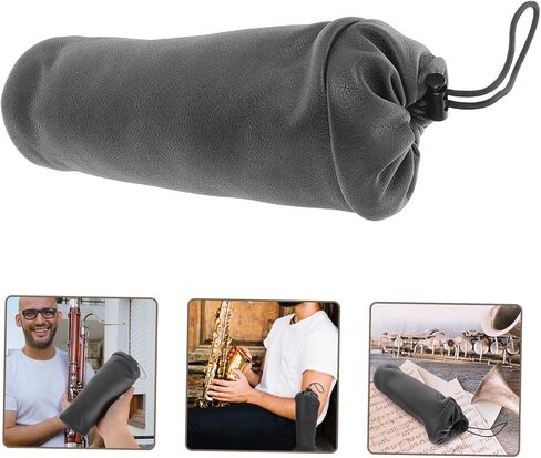 Saxophone Accessories Storage Case Compact Instrument Storage for Alto Tenor Saxophone Neck and Mouthpiece Secure Protection for Musicians Efficient Organization in Saudi Arabia