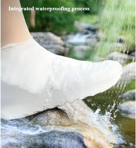 Shoe Covers for Men & Women, Waterproof Silicone, Universal Non-Slip Reusable Shoe Protectors for Indoor/Outdoor Use in Saudi Arabia