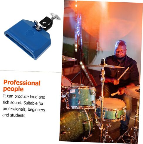 SUPVOX Drum Set Cowbell Blue Pvc and Decorative for Students and Pros Concerts Parties in Saudi Arabia