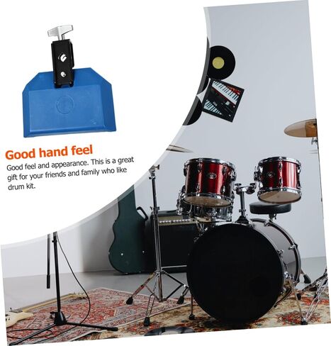 SUPVOX Drum Set Cowbell Blue Pvc and Decorative for Students and Pros Concerts Parties in Saudi Arabia