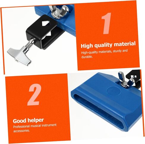 SUPVOX Drum Set Cowbell Blue Pvc and Decorative for Students and Pros Concerts Parties in Saudi Arabia