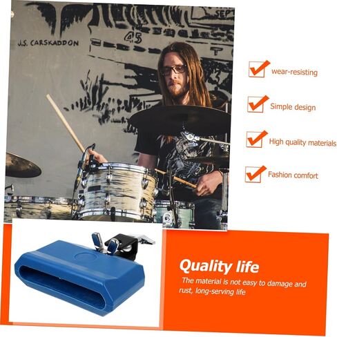 SUPVOX Drum Set Cowbell Blue Pvc and Decorative for Students and Pros Concerts Parties in Saudi Arabia