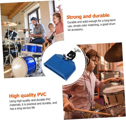 SUPVOX Drum Set Cowbell Blue Pvc and Decorative for Students and Pros Concerts Parties in Saudi Arabia