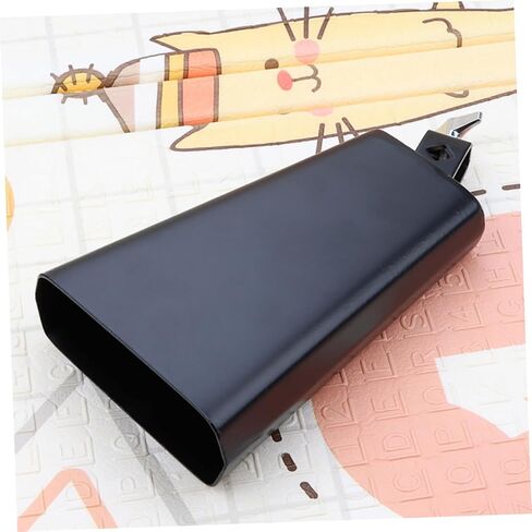 SUPVOX Percussion Cowbell Drum Set Metal Cowbell for Music Education Performance Crisp Sound for Music Styles in Saudi Arabia
