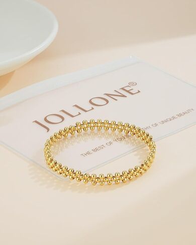 أساور ذهبية للنساء سوار الذهب مكدس الأساور الذهبية للنساء للنساء 14K مطلي بالذهب سوار محار in Kuwait