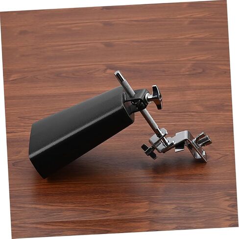 Kisangel 1set Drum Set Cowbell Accessory Wear Resistant Cowbell for Percussion for Concerts Parties and Band Practices Smooth Design for Enhanced Performance in Saudi Arabia