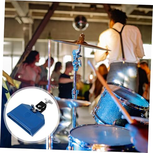 Cowbell Mount Arm Cow Bell Drum Kit Accessory Decorative Percussion Instrument for Drum Set in Saudi Arabia