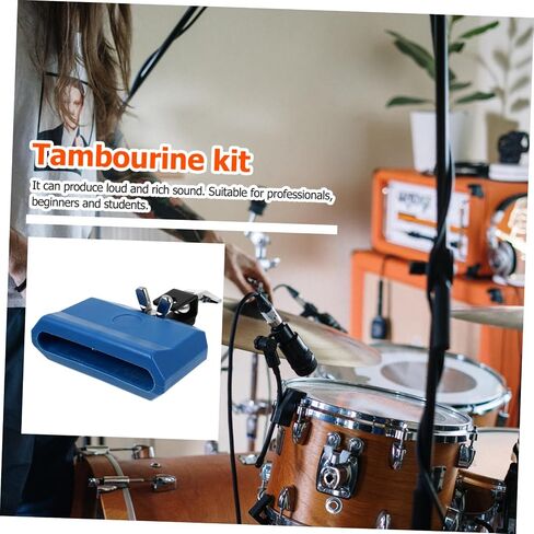 Cowbell Mount Arm Cow Bell Drum Kit Accessory Decorative Percussion Instrument for Drum Set in Saudi Arabia