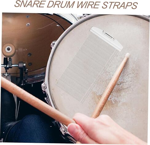 ملحق طبل سلكي من Snare، حزام سلسلة متين لطبول Snare، سهل التركيب، بديل لعازفي الطبول وعشاق الموسيقى لتحسين جودة الصوت in Saudi Arabia