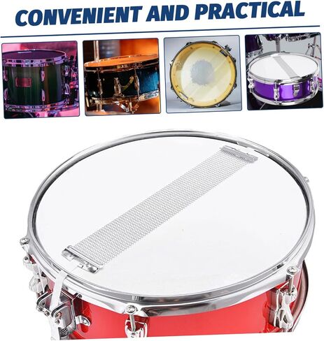 HANABASS Snare Drum Wire Spring Sound String ملحق سهل التركيب، استبدال متين لعازفي الطبول Snare Drum ملحق لعشاق الإيقاع in Saudi Arabia