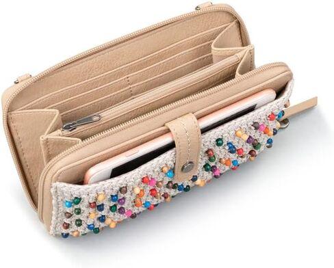 محفظة Sake Iris Smartbody Crossbody - حقيبة ومحفظة للهواتف المحمولة للسيدات لكل يوم - معصم قابل للتحويل مع سحاب in Kuwait