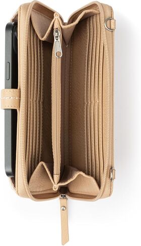 محفظة Sake Iris Smartbody Crossbody - حقيبة ومحفظة للهواتف المحمولة للسيدات لكل يوم - معصم قابل للتحويل مع سحاب in Kuwait
