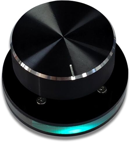 USB Sound Controller Computer Sound Adjustable Controller Shortcut Customizable with LED Light in Saudi Arabia