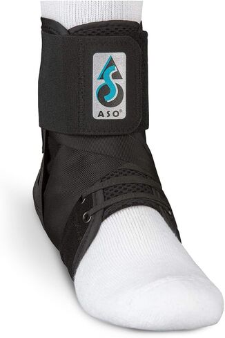 Med Spec 223602 ASO Speed Lacer Ankle Stabilizer, White, Small in Kuwait