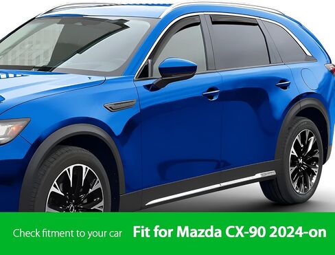 Goodyear Shatterproof in-Channel Window Deflectors for Honda HR-V 2023-2025, Rain Guards, Window Visors for Cars, Vent Deflector, Car Accessories, 4 pcs - GY008428 in Saudi Arabia