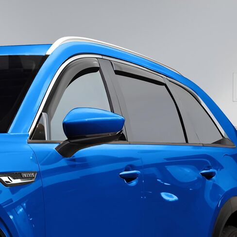 Goodyear Shatterproof in-Channel Window Deflectors for Honda HR-V 2023-2025, Rain Guards, Window Visors for Cars, Vent Deflector, Car Accessories, 4 pcs - GY008428 in Saudi Arabia