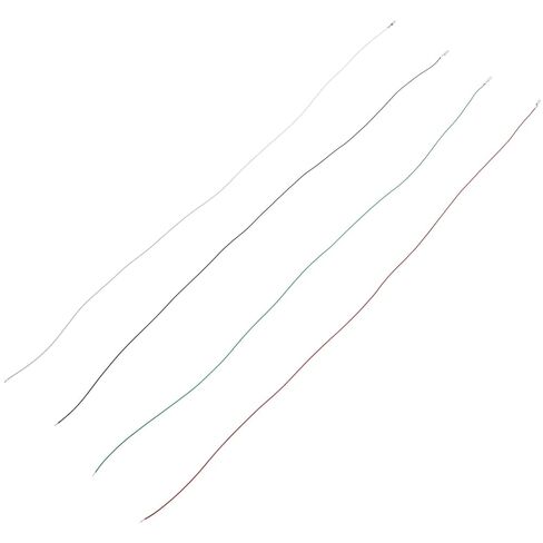 BESPORTBLE 4pcs Copper Stereo Headshell Wires for Phonograph Multi-use Replacement Wire for Record Players Insulated Easy to Install Cables in Kuwait