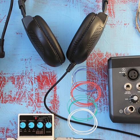 BESPORTBLE 4pcs Copper Stereo Headshell Wires for Phonograph Multi-use Replacement Wire for Record Players Insulated Easy to Install Cables in Kuwait