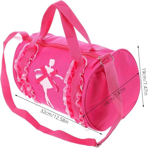 حقيبة حمل رقص الباليه من BESPORTBLE لحقيبة كتف محمولة للرقص مع تصميم بسحاب وخفيفة الوزن للتدريب أثناء السفر in Kuwait