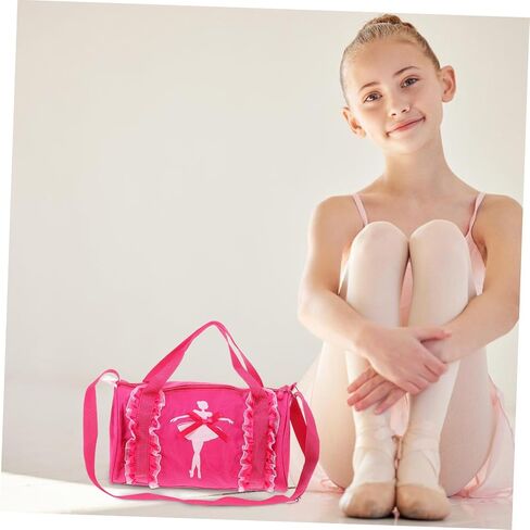 حقيبة حمل رقص الباليه من BESPORTBLE لحقيبة كتف محمولة للرقص مع تصميم بسحاب وخفيفة الوزن للتدريب أثناء السفر in Kuwait