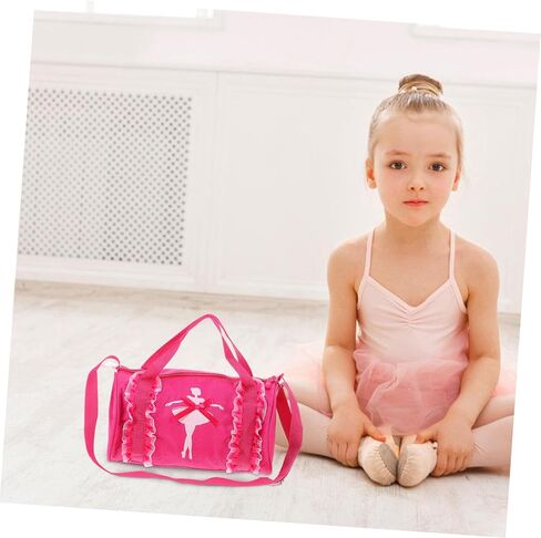 حقيبة حمل رقص الباليه من BESPORTBLE لحقيبة كتف محمولة للرقص مع تصميم بسحاب وخفيفة الوزن للتدريب أثناء السفر in Kuwait