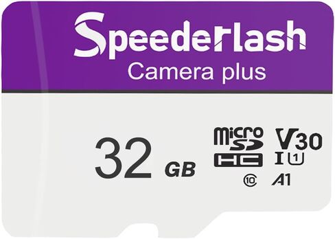 Micro SDXC Memory Card 64GB 3 Pack, Speederlash Camera Plus TF Card with Adapter, 90MB/s Read Speed, 4K UHD&5K Video Support, U1 V30 A1 Rated, for Security Camera, Smartphone, Drone, Tablet, PC in Saudi Arabia