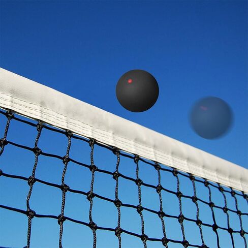NUOBESTY Squash Ball, 3pcs High Elasticity Bounce Rubber Balls Single Dots, Squash Accessories for Training and Practice, Indoor and Outdoor Sports, Competition in Saudi Arabia