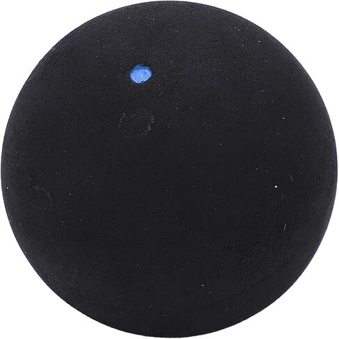 CHICIRIS Durable Rubber 37mm Single Dot Squash Ball for Ball Control, Lightweight and Portable for Travel, Suitable for Training and Practice in Kuwait