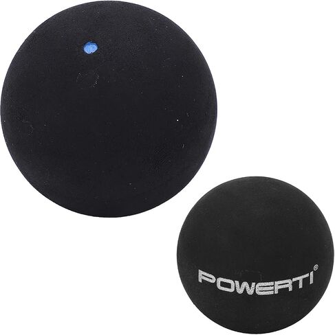 CHICIRIS Durable Rubber 37mm Single Dot Squash Ball for Ball Control, Lightweight and Portable for Travel, Suitable for Training and Practice in Kuwait