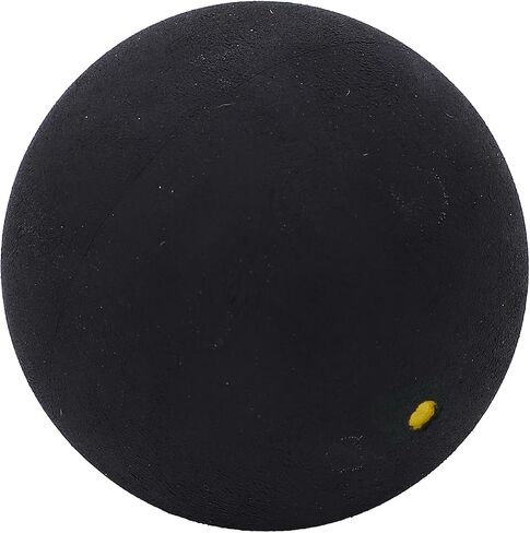 CHICIRIS Durable Rubber 37mm Single Dot Squash Ball for Ball Control, Lightweight and Portable for Travel, Suitable for Training and Practice in Kuwait