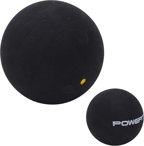 CHICIRIS Durable Rubber 37mm Single Dot Squash Ball for Ball Control, Lightweight and Portable for Travel, Suitable for Training and Practice in Kuwait
