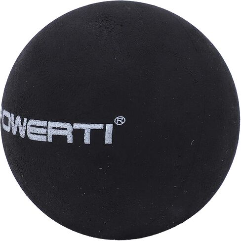 CHICIRIS Durable Rubber 37mm Single Dot Squash Ball for Ball Control, Lightweight and Portable for Travel, Suitable for Training and Practice in Kuwait