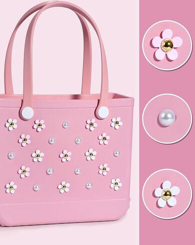 Mon Carame Rubber Beach Bag Accessories Charms ، Rubber Beach Totes Assortories ، in Kuwait